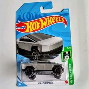 Hot Wheels HW GREEN SPEED 3/5 2020 Tesla Cybertruck Toy 177/250 NIB
